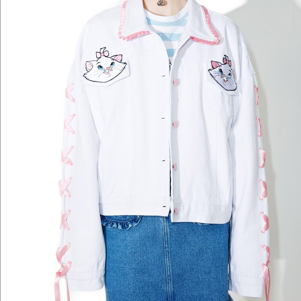 Looking for Lazy Oaf Disney Marie Jacket in M/L